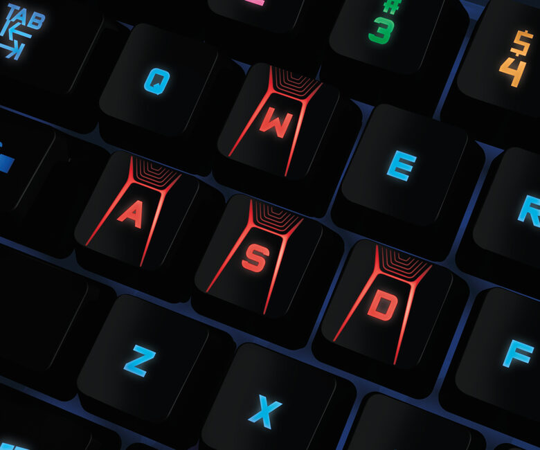 Logitech G G410 Atlas Spectrum tastiera USB QWERTY US International Nero