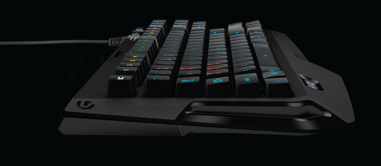 Logitech G G410 Atlas Spectrum tastiera USB QWERTY US International Nero