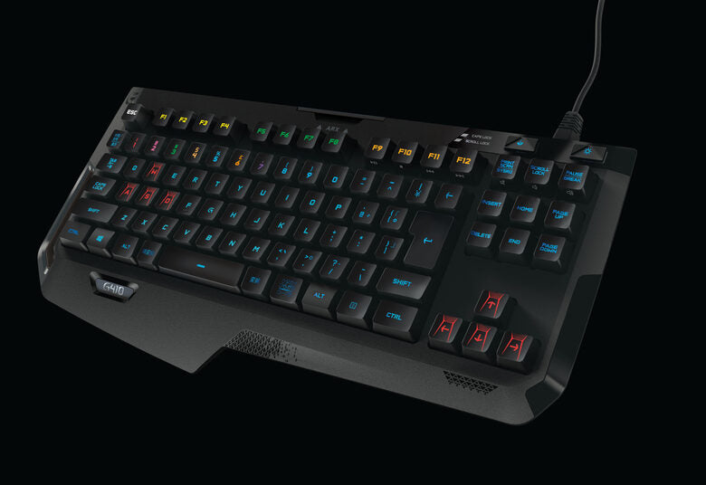 Logitech G G410 Atlas Spectrum tastiera USB QWERTY US International Nero