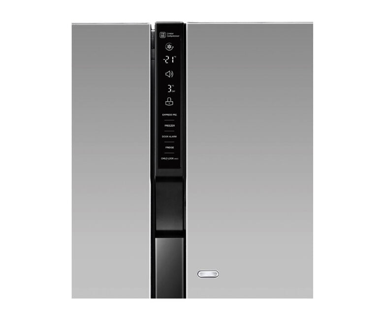 LG GS 9366 PZQZM frigorifero side-by-side Libera installazione 626 L Acciaio inossidabile
