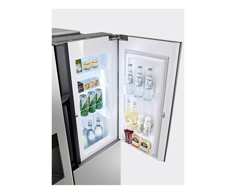 LG GS 9366 PZQZM frigorifero side-by-side Libera installazione 626 L Acciaio inossidabile