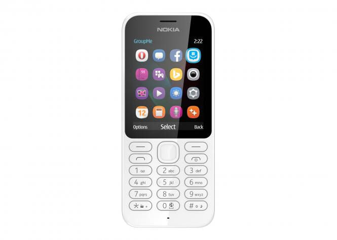 Microsoft 222 Dual SIM 6,1 cm (2.4") 79 g Bianco