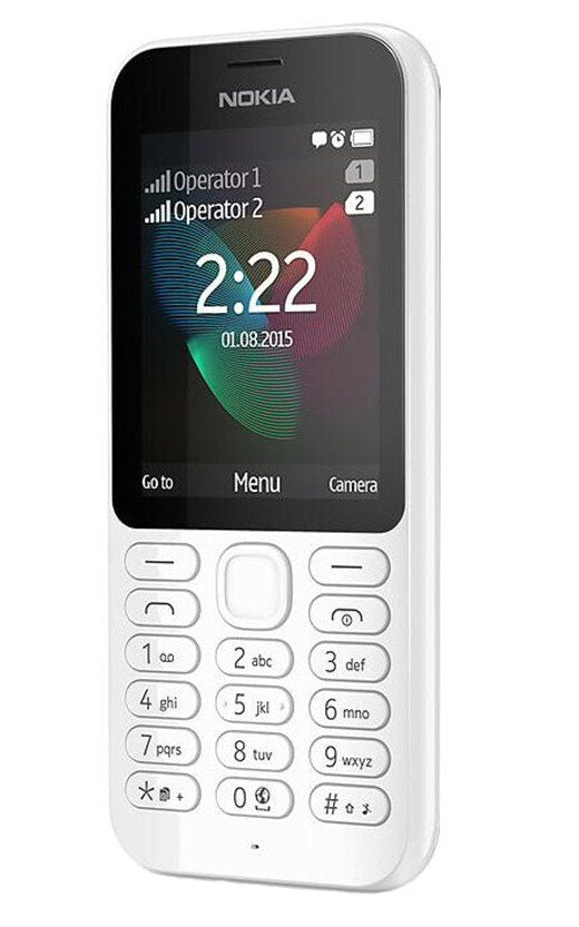 Microsoft 222 Dual SIM 6,1 cm (2.4") 79 g Bianco
