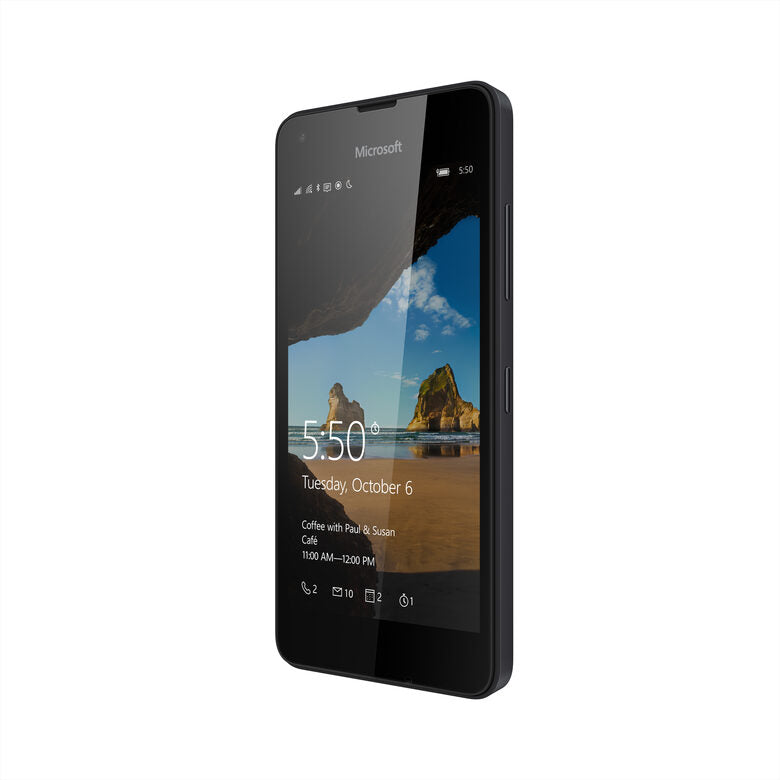 Microsoft Lumia 550 11,9 cm (4.7") SIM singola Windows 10 4G Micro-USB B 1 GB 8 GB 2100 mAh Nero