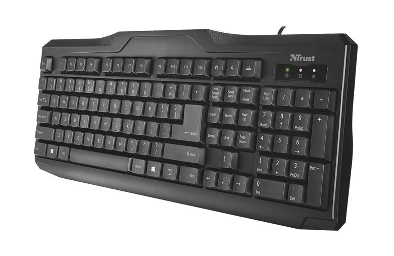 Trust CLASSICLINE KEYBOARD IT tastiera USB QWERTY Nero