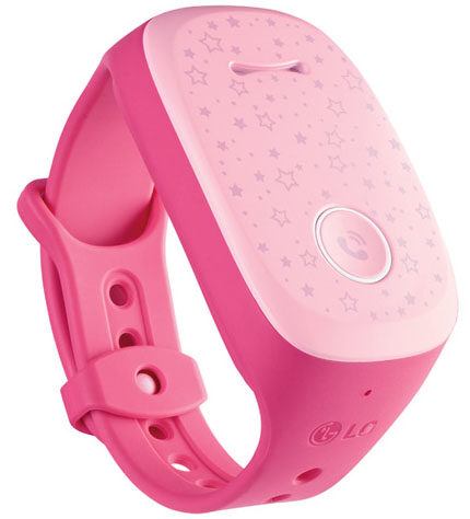 LG KizOn localizzatore GPS Personale 1 GB Rosa