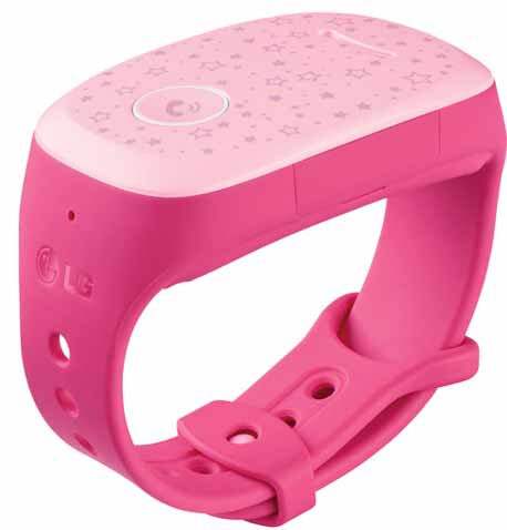 LG KizOn localizzatore GPS Personale 1 GB Rosa