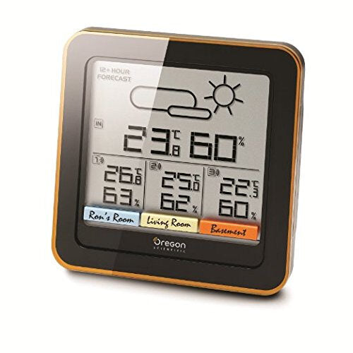 Oregon Scientific RAR502 stazione meteorologica digitale Nero