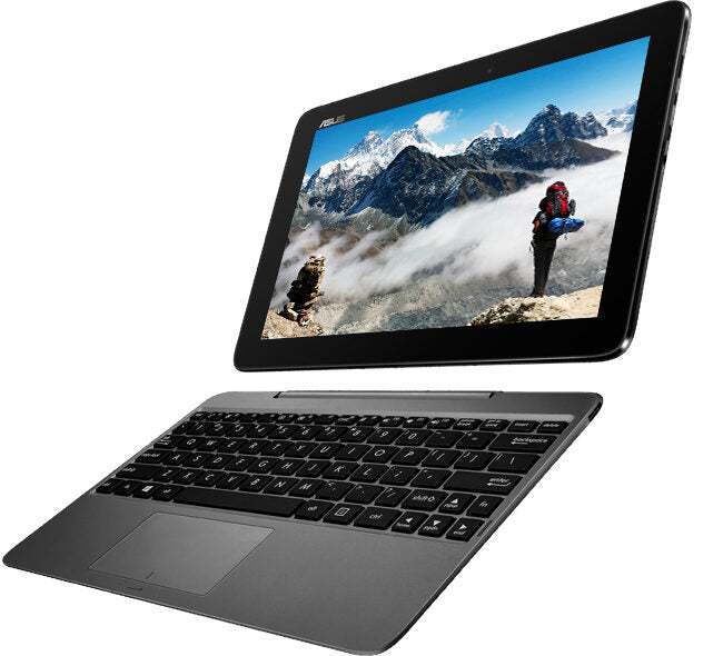 ASUS Transformer Book T100HA-FU002T Ibrido (2 in 1) 25,6 cm (10.1") Touch screen Intel Atom® 2 GB LPDDR3-SDRAM 32 GB Flash Windows 10 Home Grigio