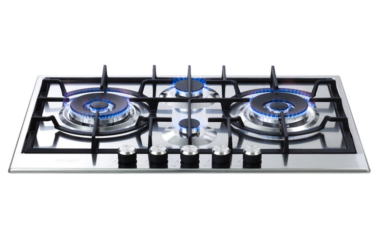 De’Longhi SLF 475 X piano cottura Acciaio inossidabile Da incasso Gas 4 Fornello(i)