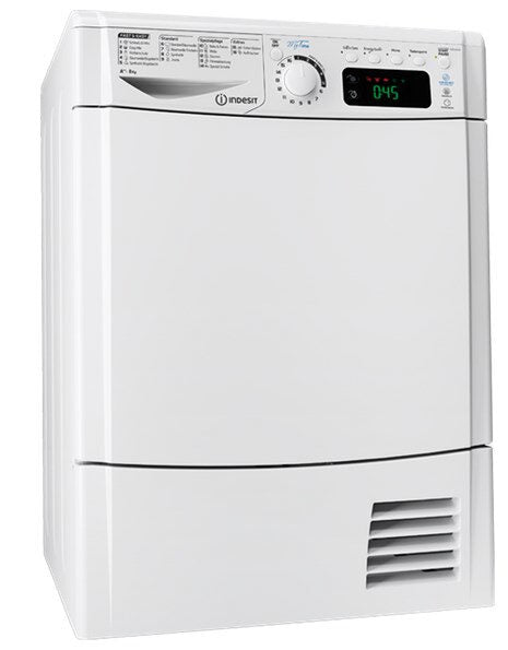 Indesit EDPE G45 A2 ECO (IT) asciugatrice Libera installazione Caricamento frontale 8 kg A++ Bianco