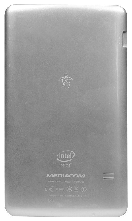Mediacom WinPad W700 16 GB 17,8 cm (7") Intel Atom® 1 GB Windows 10 Home Argento, Bianco