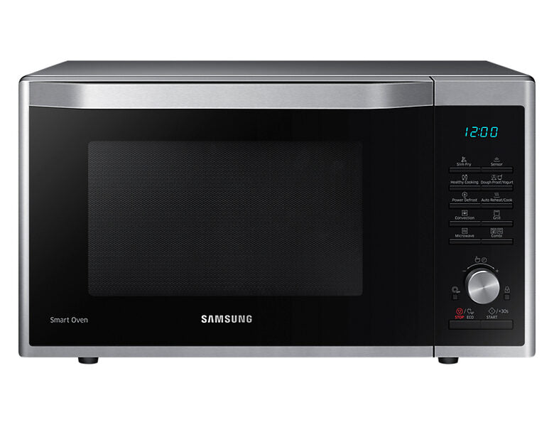 Samsung MC32J7055CT Superficie piana Microonde combinato 32 L 900 W Nero, Argento