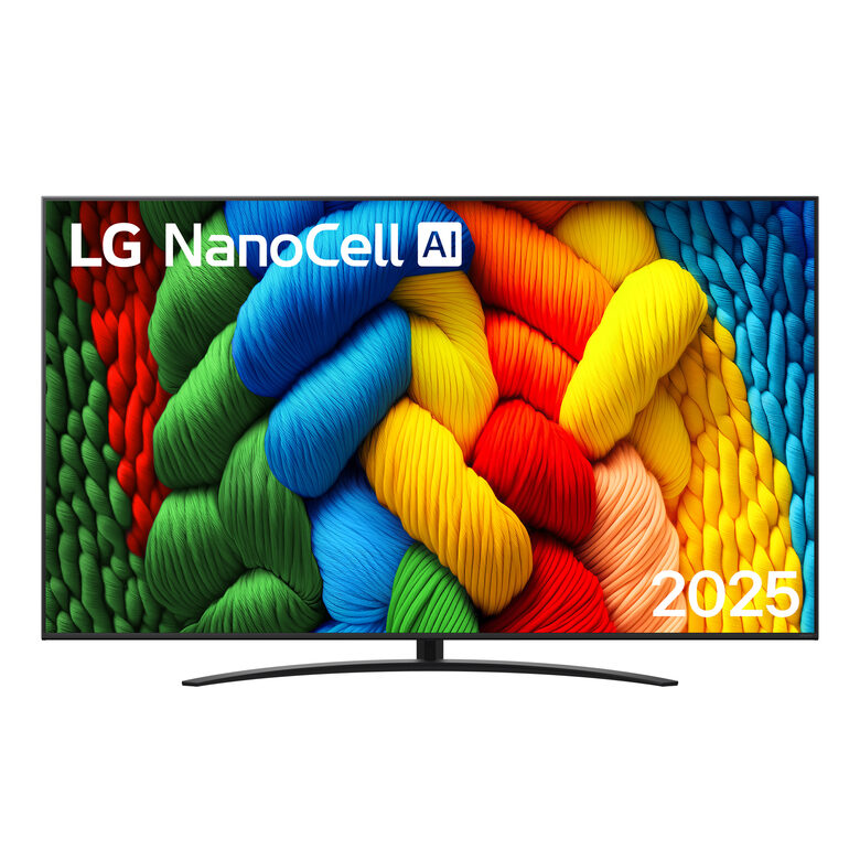 LG NanoCell AI 86NANO81A6A TV Serie NANO81 86'' 4K, α7 Gen8, HDR10, 20W, 3 HDMI con Game Optimizer, Smart TV WebOS 25
