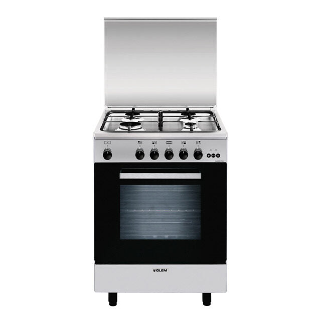 Glem Gas A654VI cucina Elettrico/Gas Acciaio inossidabile A