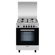 Glem Gas A664GI Cucina a Gas Acciaio inossidabile A