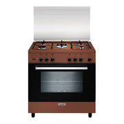 Glem Gas A855GC cucina Elettrico/Gas Marrone A