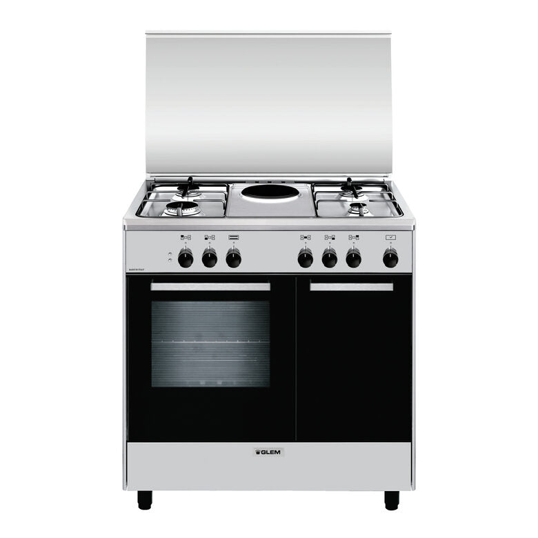 Glem Gas AR856EI Cucina Combinata Acciaio inossidabile A