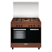 Glem Gas AR965GC cucina Elettrico/Gas Marrone A