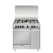 Glem Gas UQ855VI cucina Elettrico/Gas Acciaio inox