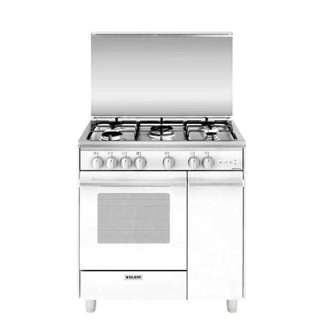 Glem Gas UQ855VX cucina Elettrico/Gas Bianco