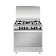Glem Gas U855MI6 Cucina a Gas Acciaio inossidabile A