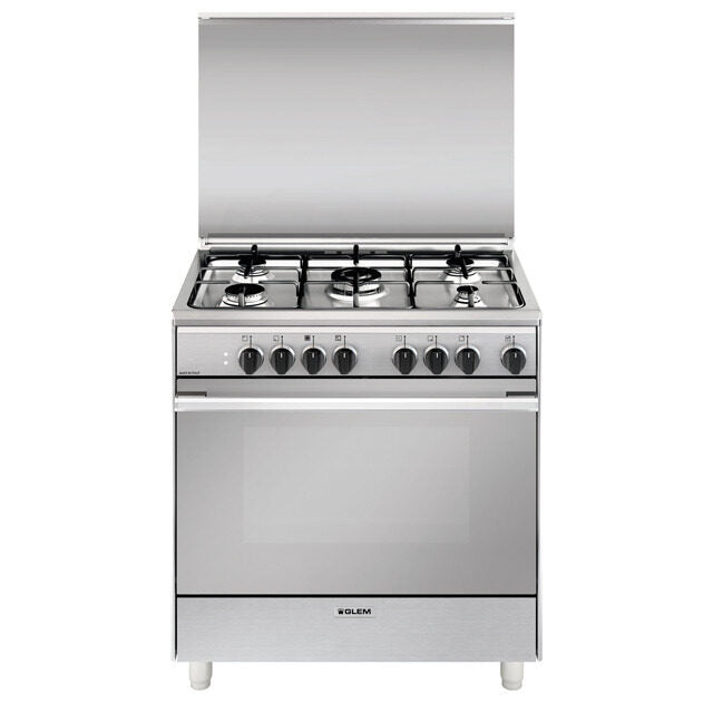 Glem Gas U865MI6 cucina Piano cottura Acciaio inossidabile A