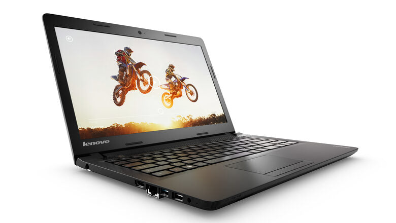 Lenovo IdeaPad 100 Computer portatile 35,6 cm (14") Intel® Celeron® 2 GB DDR3L-SDRAM 500 GB HDD Wi-Fi 4 (802.11n) Windows 10 Home Nero
