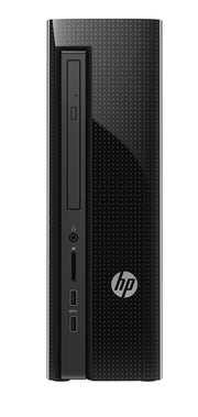 HP Slimline 410-000nl DDR3-SDRAM i3-4170 Desktop Intel® Core™ i3 di quarta generazione 4 GB 1000 GB HDD Windows 10 Home PC Nero