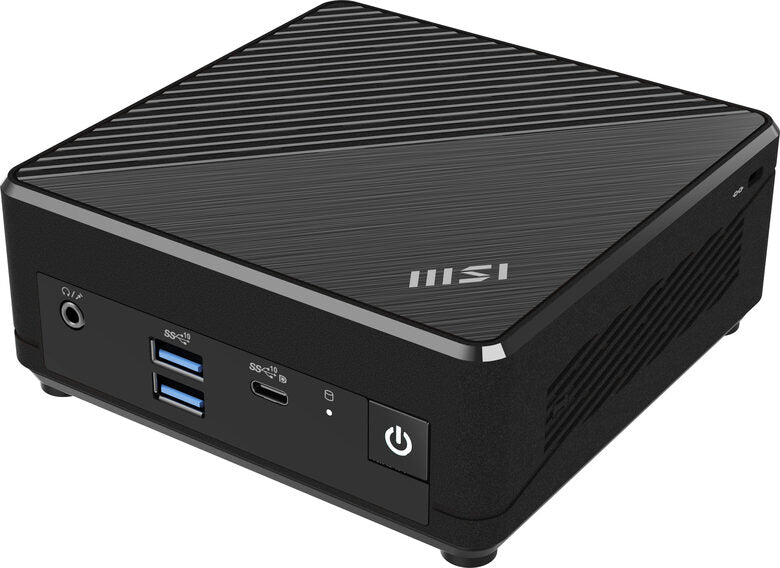 MSI Cubi N ADL-001EU Intel® N N200 4 GB DDR4-SDRAM 128 GB SSD Windows 11 Pro Mini PC Nero