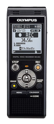 Olympus WS-853 Memoria interna e scheda di memoria Nero