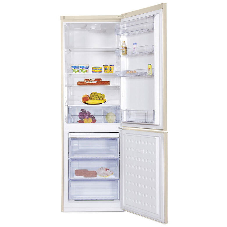 Beko CS234022B frigorifero con congelatore Libera installazione 295 L Sabbia