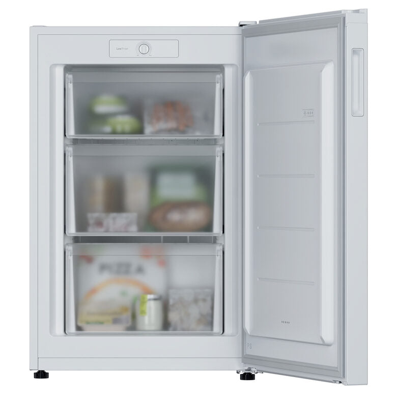Candy CNUQ2L58EW Congelatore verticale Libera installazione 90 L Bianco