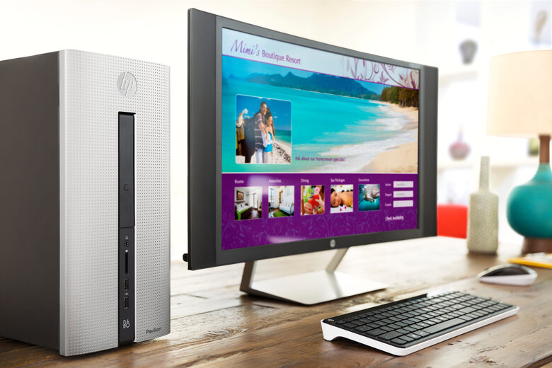 HP Pavilion 550-113nl DDR3L-SDRAM i5-6400 Mini Tower Intel® Core™ i5 della sesta generazione 8 GB 1000 GB HDD Windows 10 Home PC Bianco