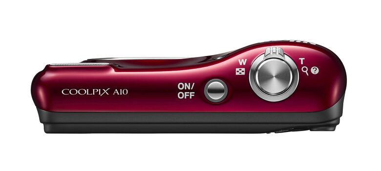 Nikon COOLPIX A10 1/2.3" Fotocamera compatta 16,1 MP CCD 4608 x 3456 Pixel Rosso