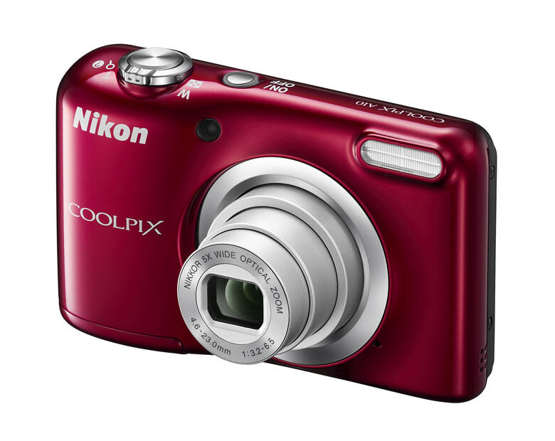Nikon COOLPIX A10 1/2.3" Fotocamera compatta 16,1 MP CCD 4608 x 3456 Pixel Rosso