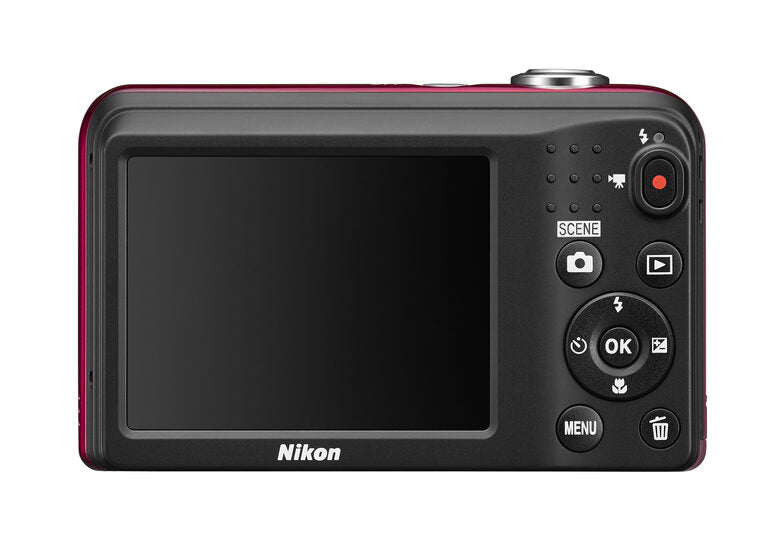 Nikon COOLPIX A10 1/2.3" Fotocamera compatta 16,1 MP CCD 4608 x 3456 Pixel Rosso