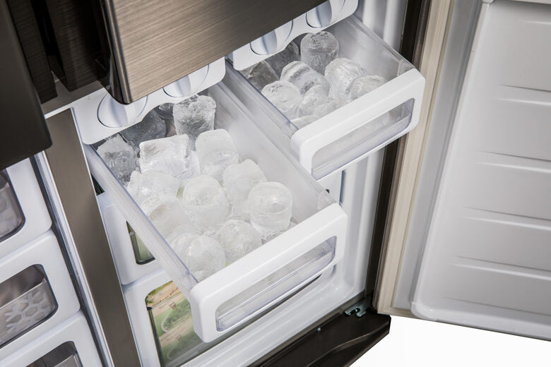 Sharp Home Appliances SJ-EX770FSL frigorifero side-by-side Libera installazione 556 L Argento