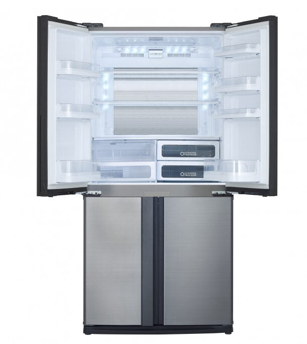 Sharp Home Appliances SJ-EX770FSL frigorifero side-by-side Libera installazione 556 L Argento
