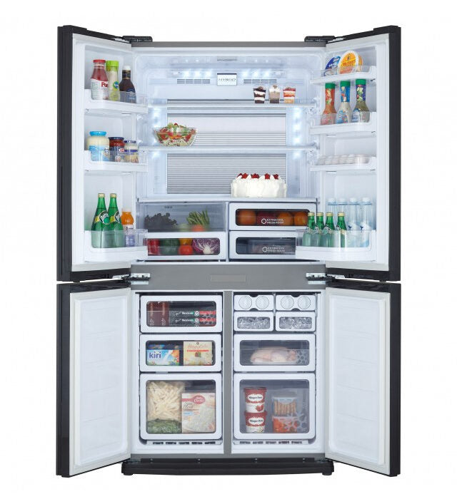 Sharp Home Appliances SJ-EX770FSL frigorifero side-by-side Libera installazione 556 L Argento