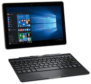 Mediacom 10.1 X201 Ibrido (2 in 1) 25,6 cm (10.1") Touch screen Intel Atom® 2 GB DDR3L-SDRAM 32 GB SSD Windows 10 Home Nero