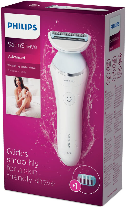 Philips SatinShave Advanced Rasoio elettrico a lamina singola Wet & Dry