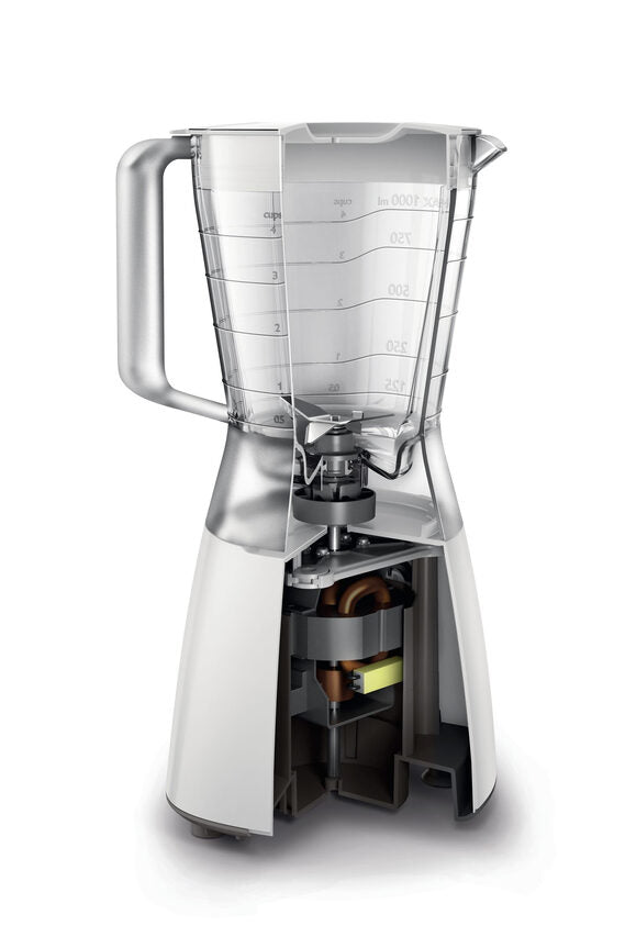 Philips Daily Collection Frullatore da 450 W con recipiente in plastica da 1,25 l