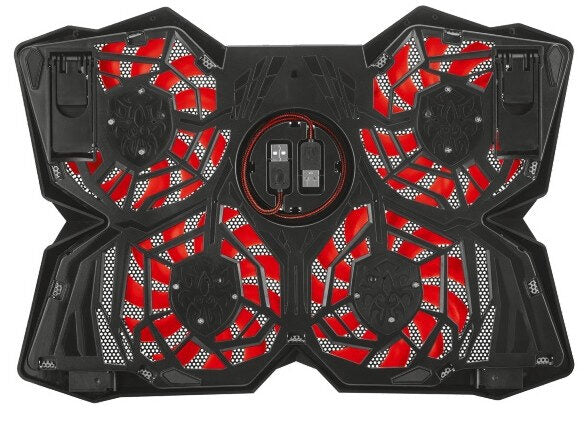 Trust GXT 278 base di raffreddamento per notebook 43,9 cm (17.3") Nero