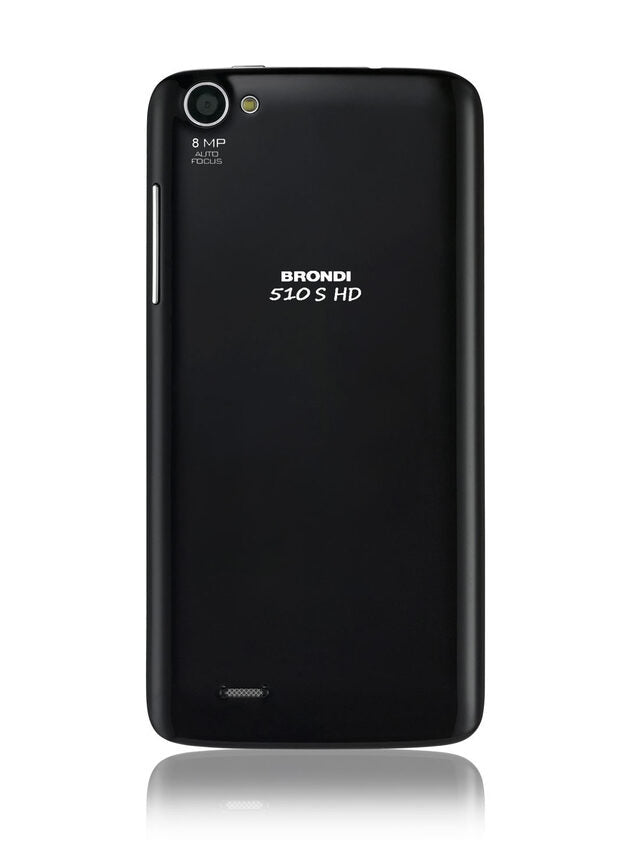 Brondi 510 S HD 12,7 cm (5") Doppia SIM Android 4.4 3G Micro-USB 1 GB 8 GB 1950 mAh Nero
