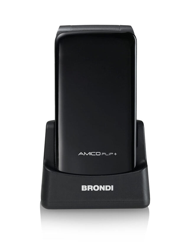 Brondi AMICO FLIP PLUS 6,1 cm (2.4") 82 g Nero Telefono cellulare basico