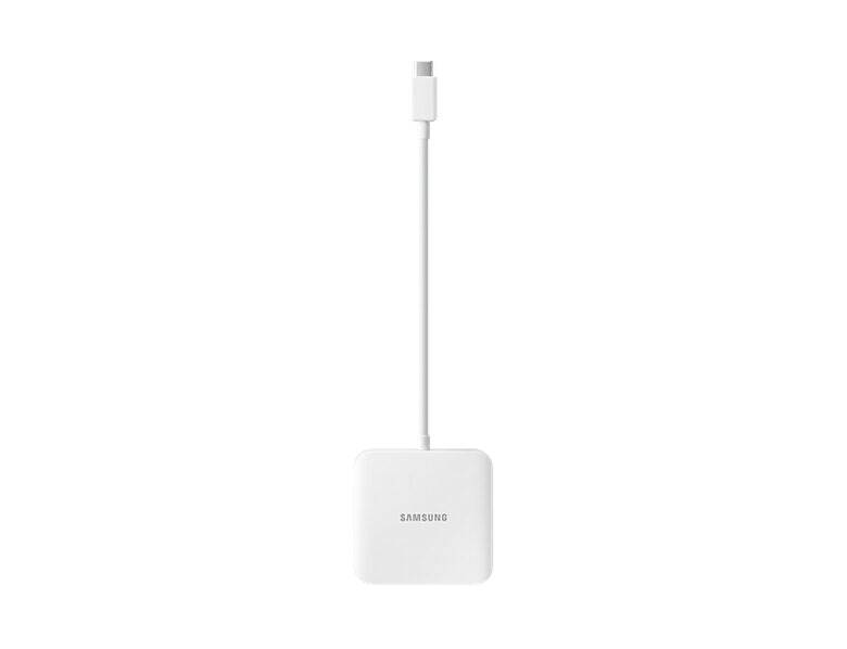 Samsung EE-PW700 0,15 m USB tipo-C USB Type-C, USB 3.0, HDMI Bianco