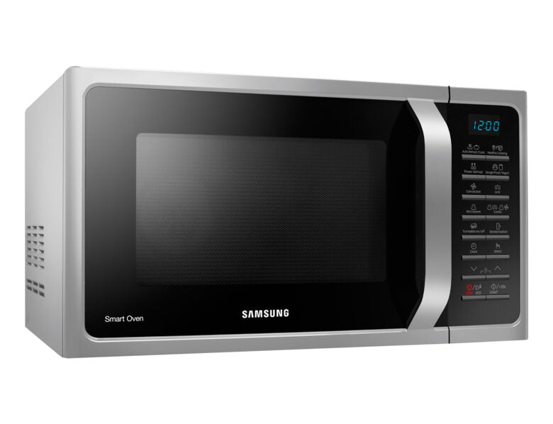Samsung MC28H5015AS forno a microonde Superficie piana Microonde combinato 28 L 900 W Nero, Argento