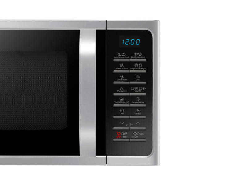 Samsung MC28H5015AS forno a microonde Superficie piana Microonde combinato 28 L 900 W Nero, Argento