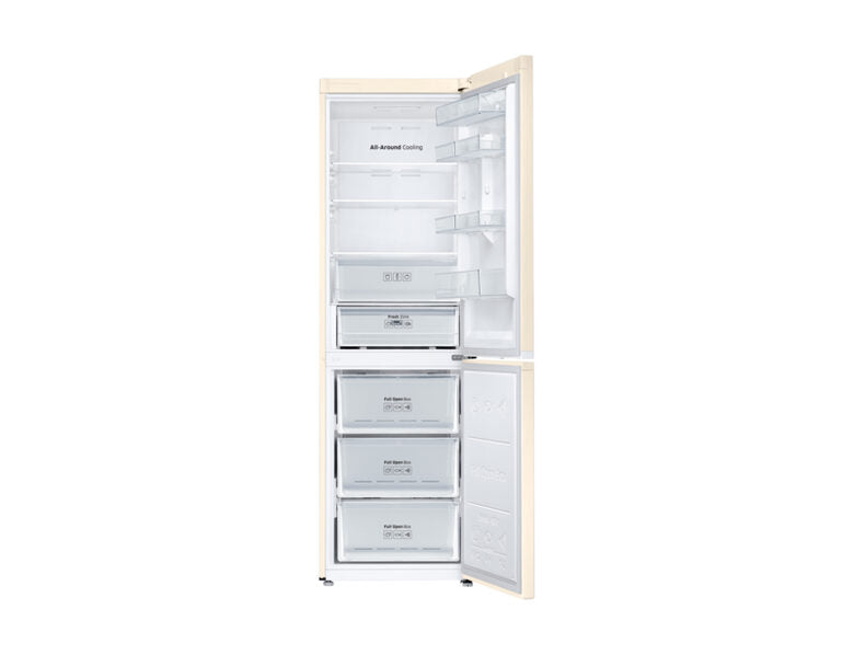 Samsung RB38J7805EF frigorifero con congelatore Libera installazione 384 L Sabbia